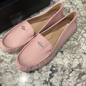 Coach marley driver loafers pink Clearance